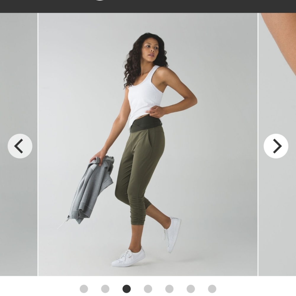 Lululemon Sunset Salutation Crop